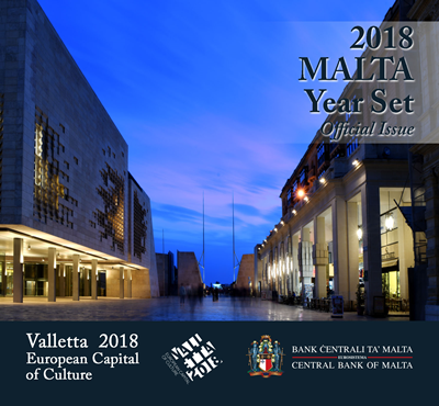 2018 MALTA Blister Coin Pack - Click Image to Close
